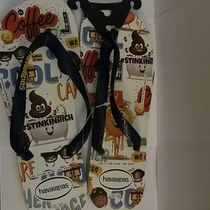 Havaianas Emoji Flip Flops - Women's Size 11/12W